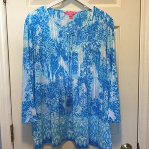 Lilly Pulitzer Marilina Tunic EUC